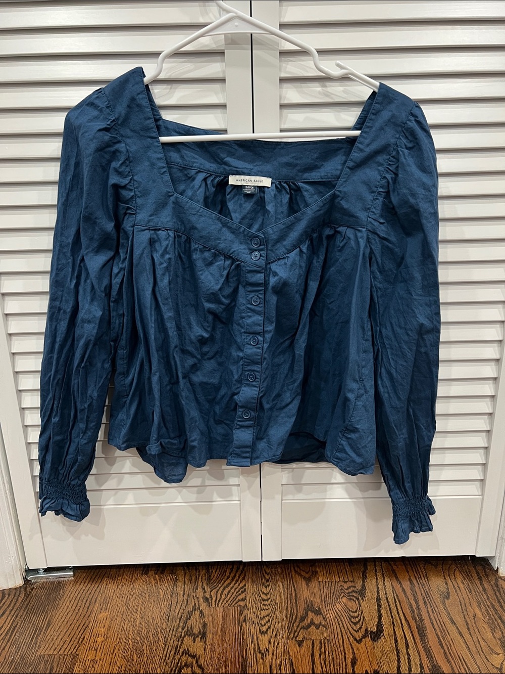 Blue blouse